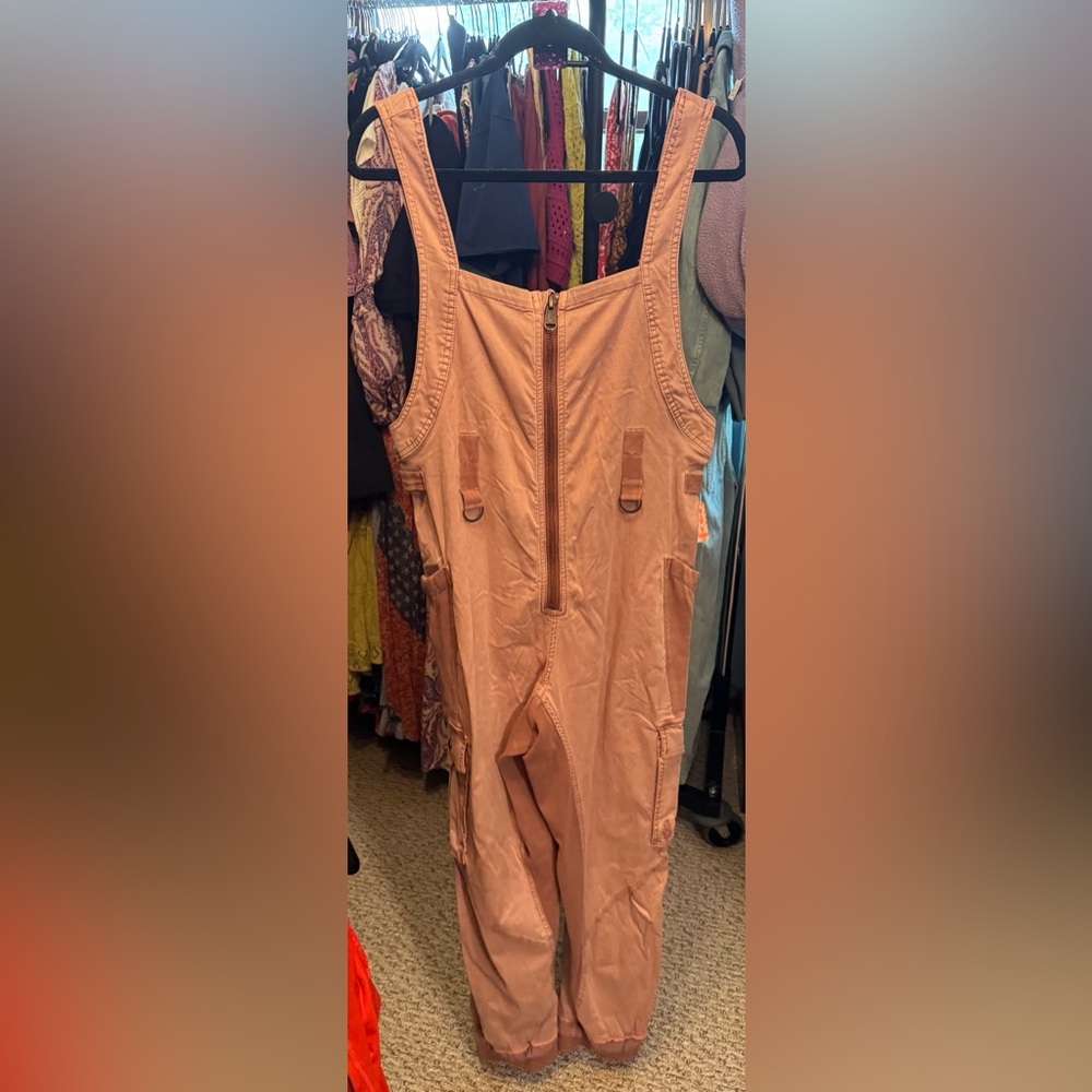 NWT Free People FP Movement Fast Track Onesie - Withered Rose - small - Picture 6 of 8
